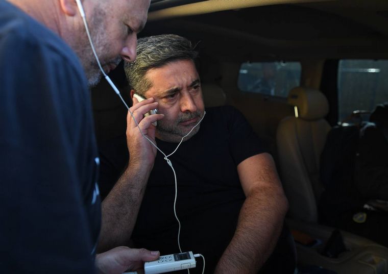 Daniel Angelici, el presidente saliente, expectante.