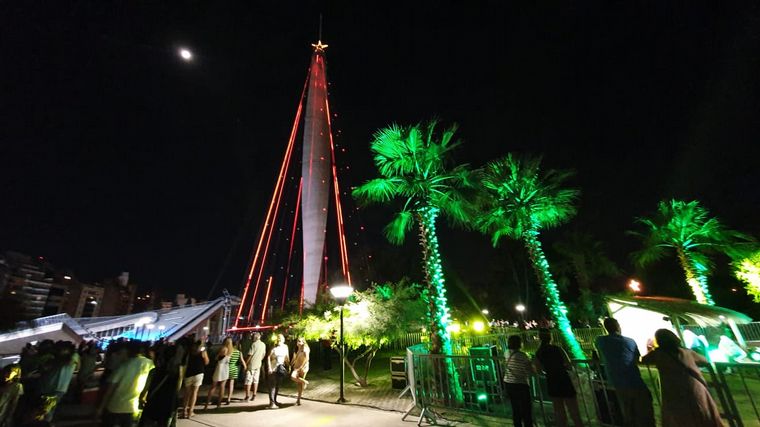 encendido de Arbol de Navidad
