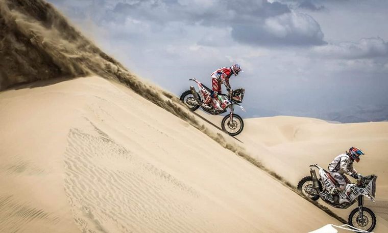 Las dunas ya no tienen secretos para este cordobés,