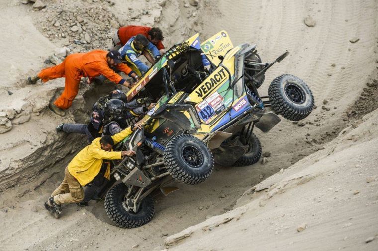 Los UTV o SxS proponen una espectacular competencia en el Dakar