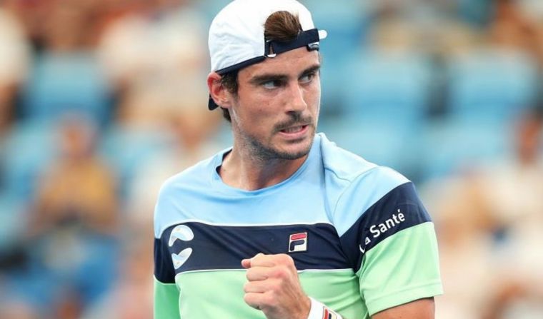 Guido Pella se impuso en el primer turno ante Polonia.