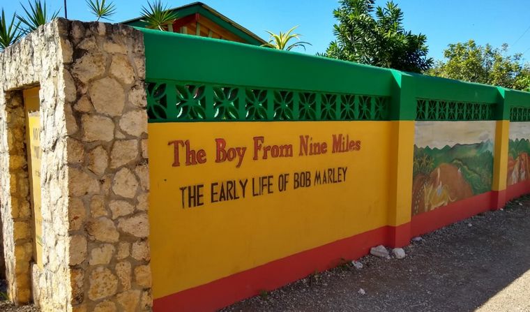 Casa de Bob Marley en Jamaica