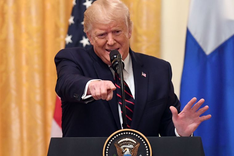 Trump anunció la ruptura de relaciones con la OMS