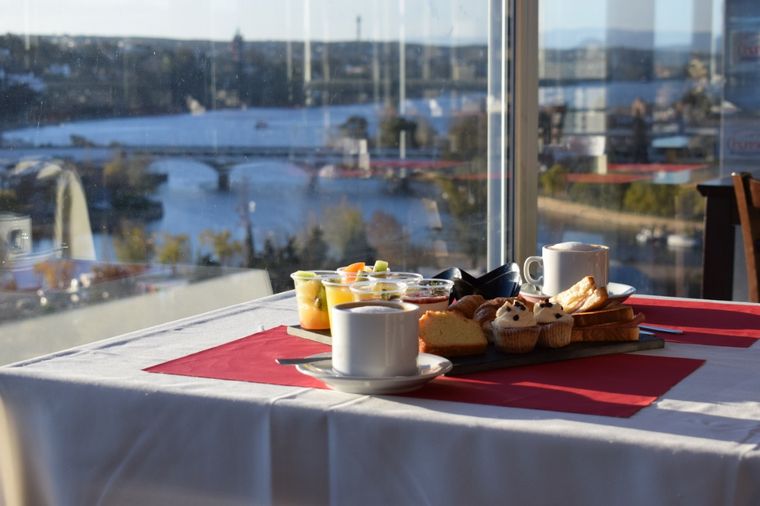Desayuno en el Hotel Amerian de Carlos Paz