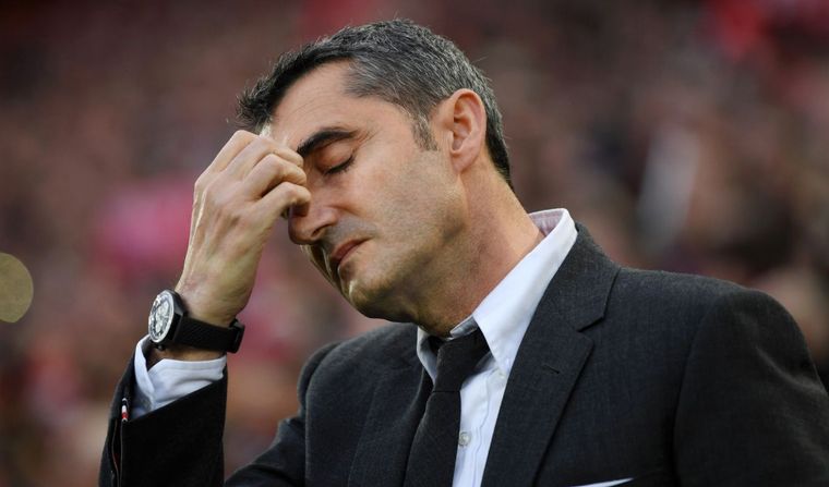 Valverde dejó de ser el entrenador de Barcelona.