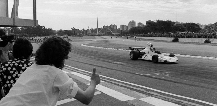 Reutemann tres vueltas antes de una victoria que no fué.