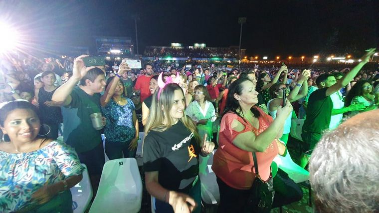 FOTO: Los Tekis recibieron la ovación de más de 15 mil personas.