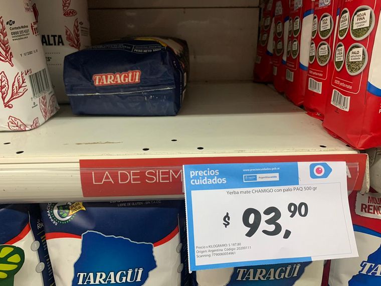 FOTO: Los Precios Cuidados ya llegaron a Córdoba 