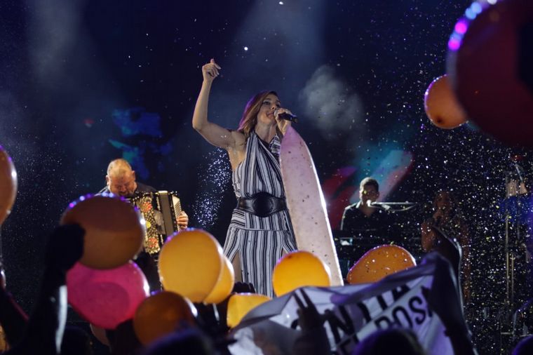 Soledad Pastorutti, figura estelar en la novena noche de Jesús María