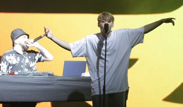 Paulo Londra en la noche extra del Festival de Jesús María.