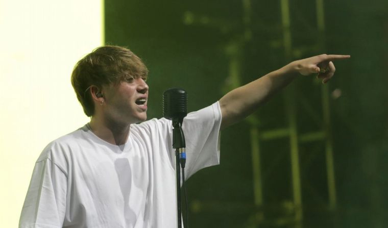 Paulo Londra en la noche extra del Festival de Jesús María.