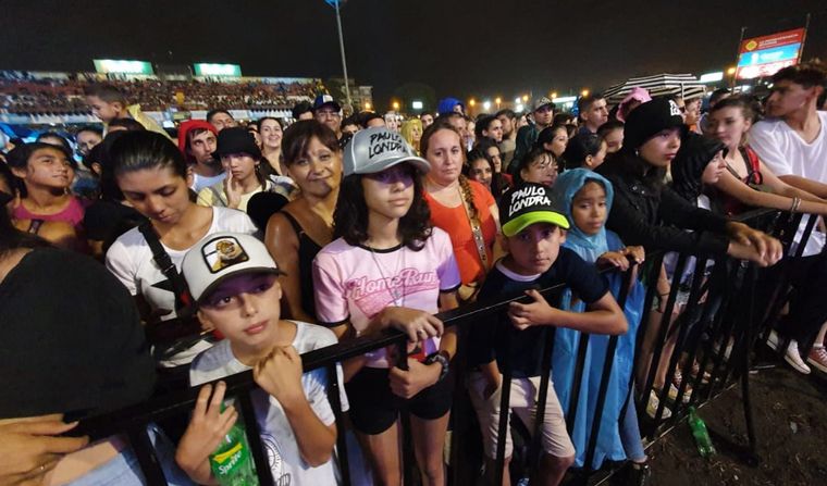 Paulo Londra en la noche extra del Festival de Jesús María.