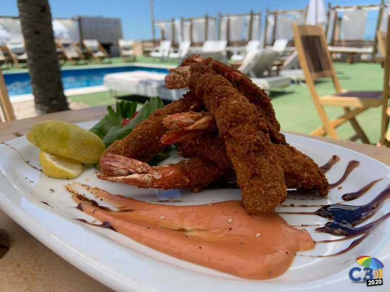 Los platos que se sirven en Helena Beach.