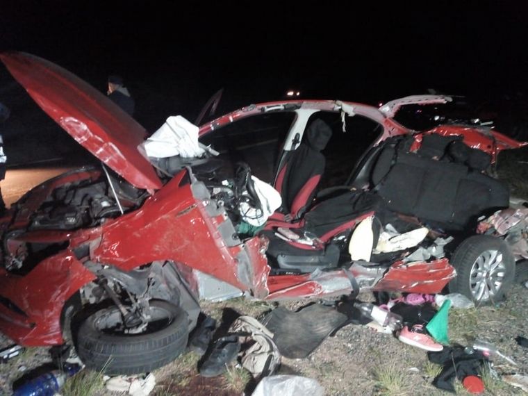 Imágenes del fatal accidente en las Altas Cumbres (Foto: El diario de Carlos Paz)
