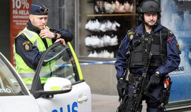 FOTO: Policía sueca.