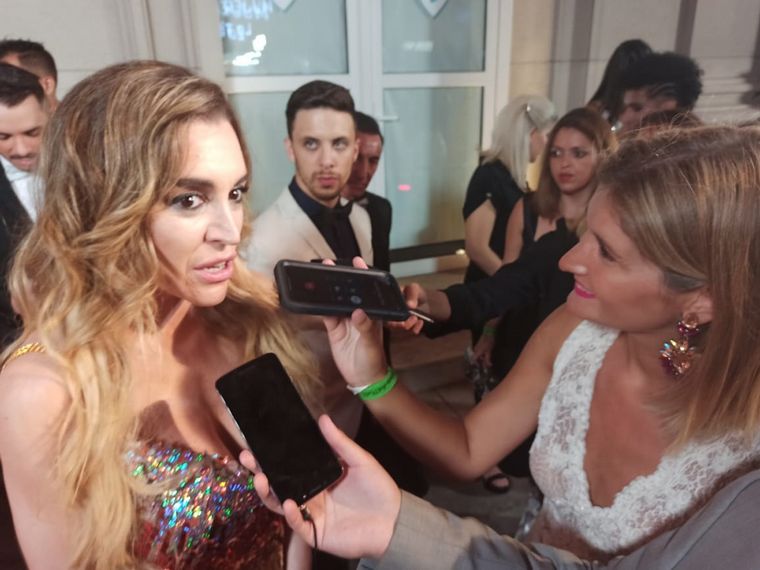 Fátima Florez, una de las protagonistas de la noche