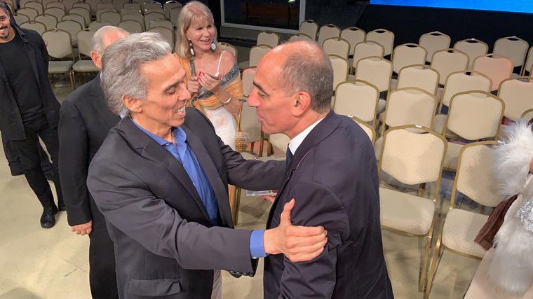 Dayub y Jairo, premiados en la noche marplatense.