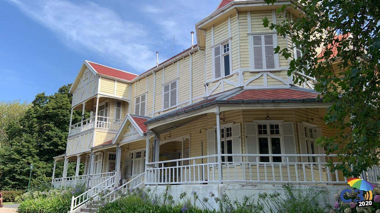 La casa de Victoria Ocampo en Mar del Plata.
