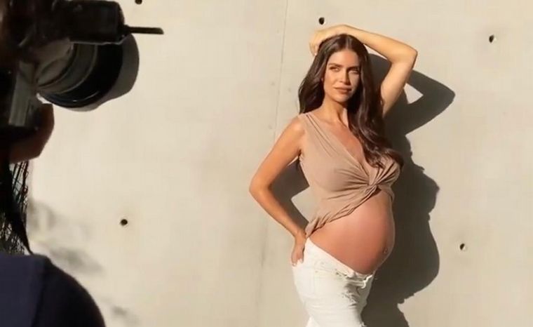 Zaira tuvo un parto sin anestesia.