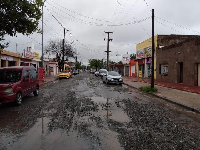 FOTO: El estado de las calles de Villa El Libertador.