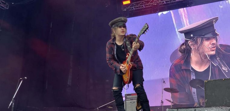 Comenzó la 20º edición del Cosquín Rock en Córdoba.