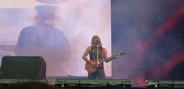 Comenzó la 20º edición del Cosquín Rock en Córdoba.