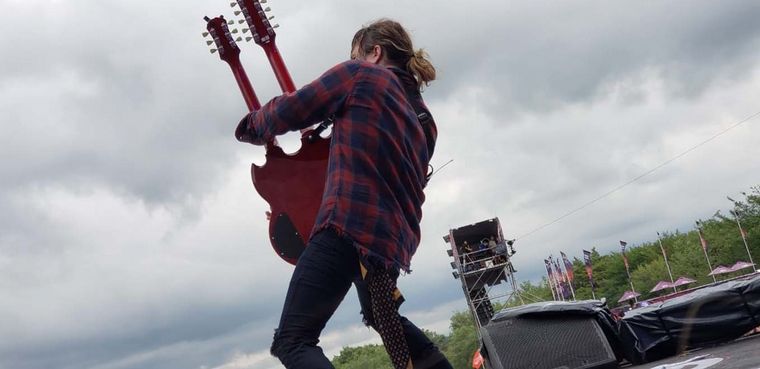 Comenzó la 20º edición del Cosquín Rock en Córdoba.