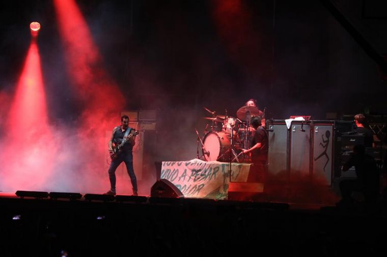 FOTO: Primera noche de Cosquín Rock.