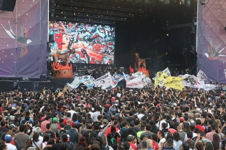 Segunda jornada de Cosquín Rock.