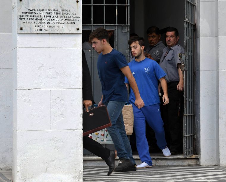 FOTO: Los rugbiers fueron liberados tras el pedido de la fiscal Zamboni.