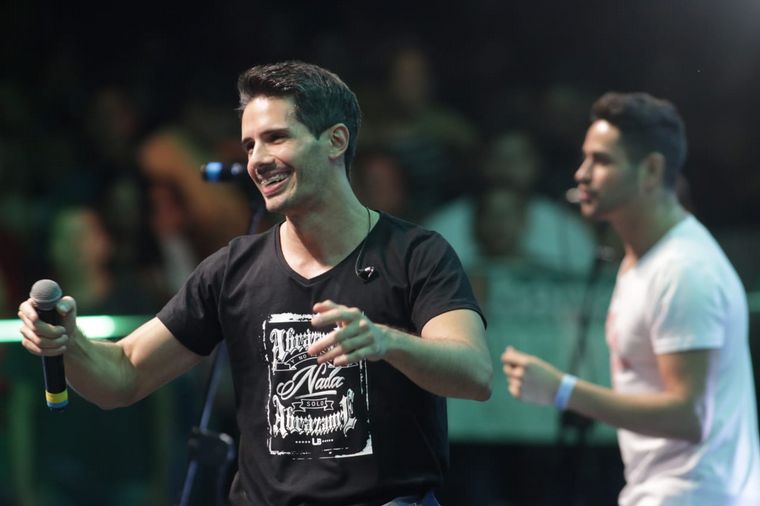 La Barra en la inauguración de la 4ta noche del Festival de Villa María.