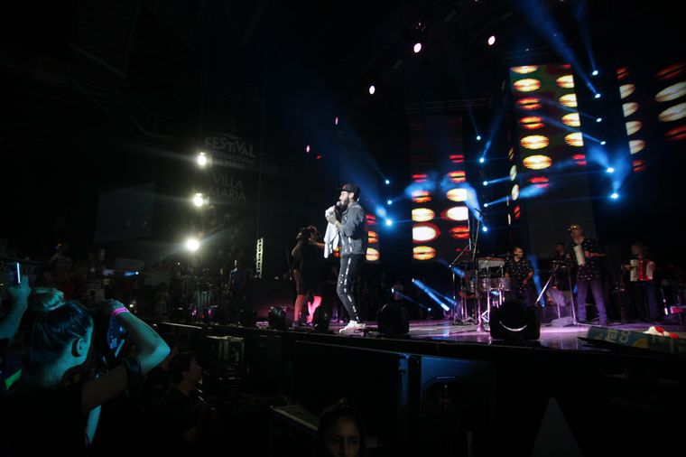 Ulises a puro cuarteto en Villa María.