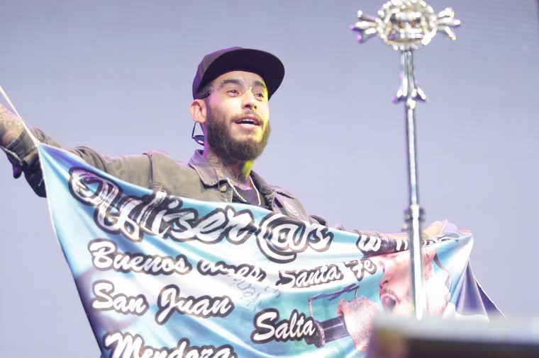 Ulises a puro cuarteto en Villa María.