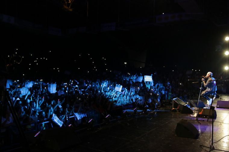 Ulises Bueno en el festival de Villa María.