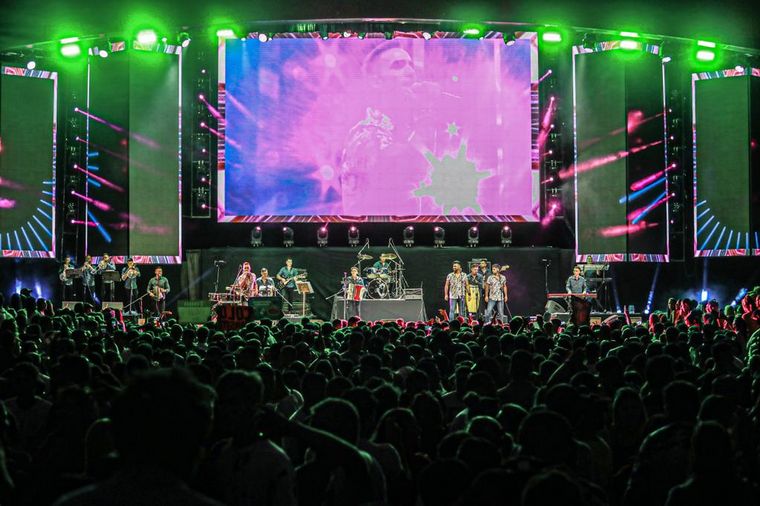 Trulalá en la cuarta velada de Villa María a puro cuarteto.