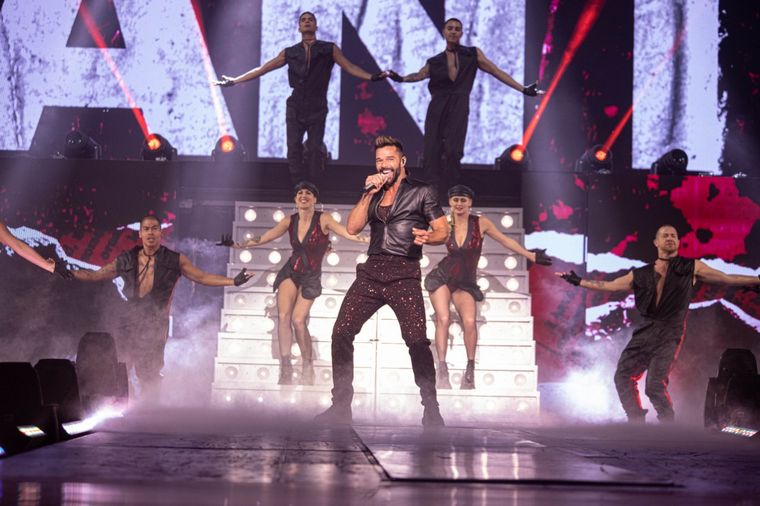 Ricky Martín inició su 