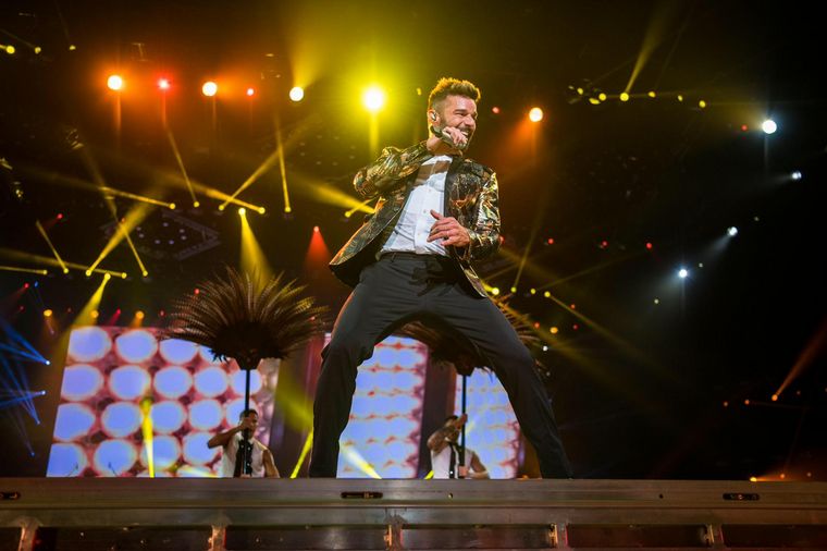 Ricky Martín inició su 