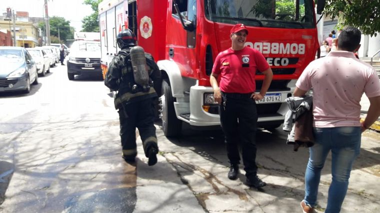 Incendio en Sanatorio del Salvador.