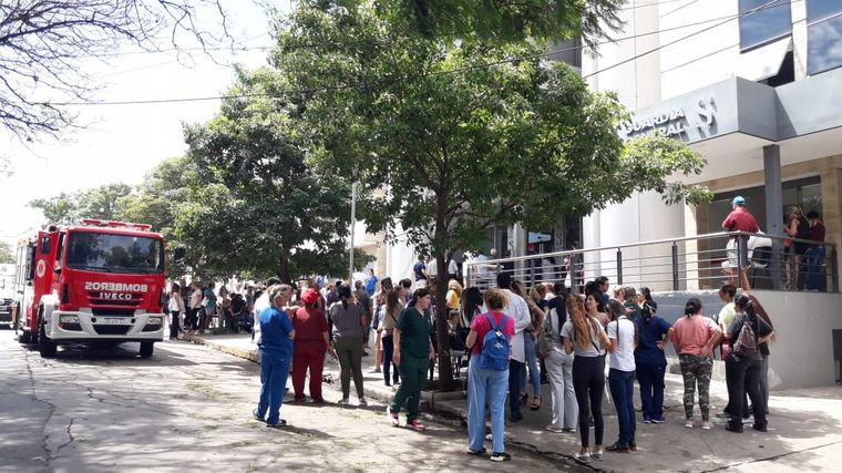 Incendio en Sanatorio del Salvador.
