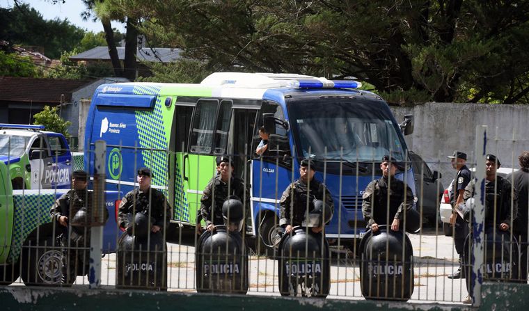 Los rugbiers fueron trasladados a la alcaidía de Melchor Romero.