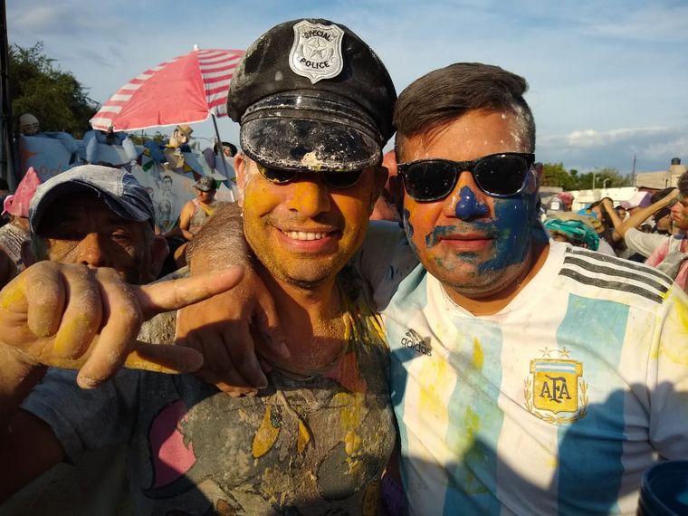 Casi 15 mil personas disfrutaron este sábado del “topamiento” del Camión de Germán.