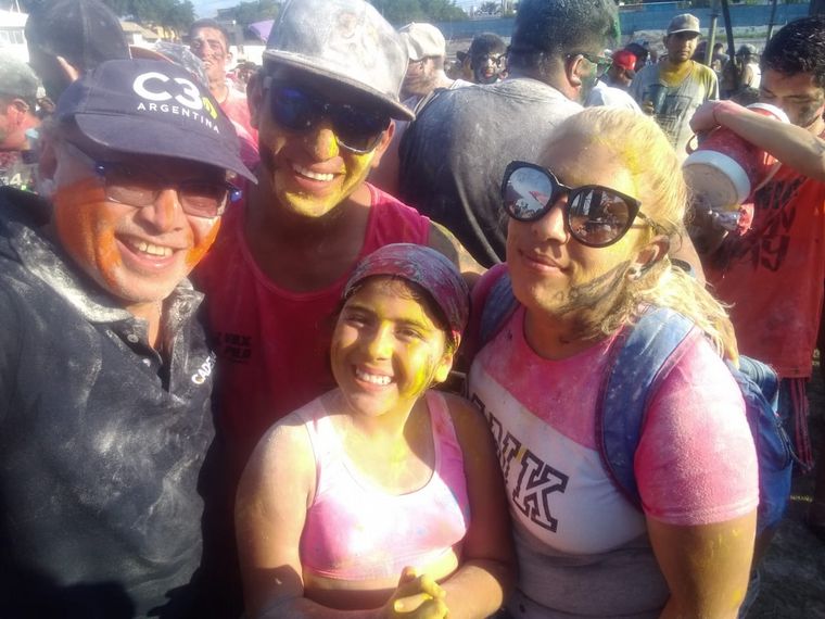 Casi 15 mil personas disfrutaron este sábado del “topamiento” del Camión de Germán.