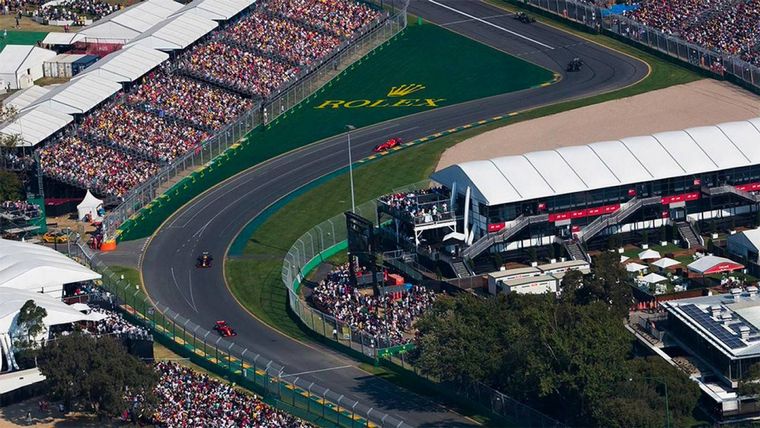 FOTO: Albert Park en Melbourne es un precioso lugar con un gran circuito de F1