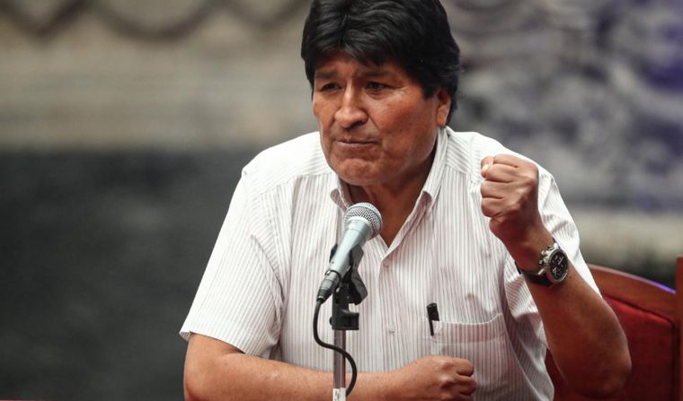 Evo Morales festejó el triunfo (Foto: Archivo)