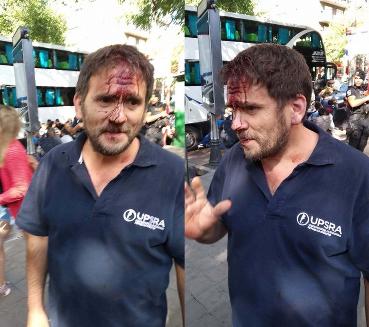 Agresiones a gremialistas en Mendoza