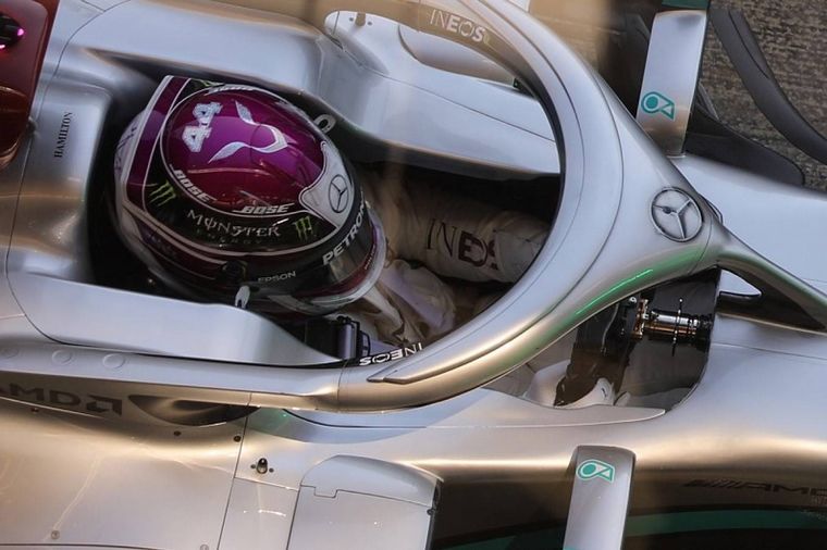 El DAS en el Mercedes W11 de Hamilton