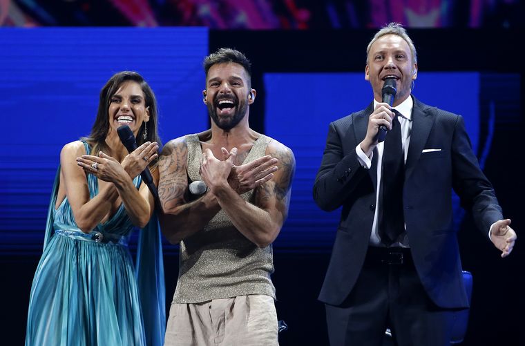 El show de Ricky Martin en el Festival de Viña del Mar.