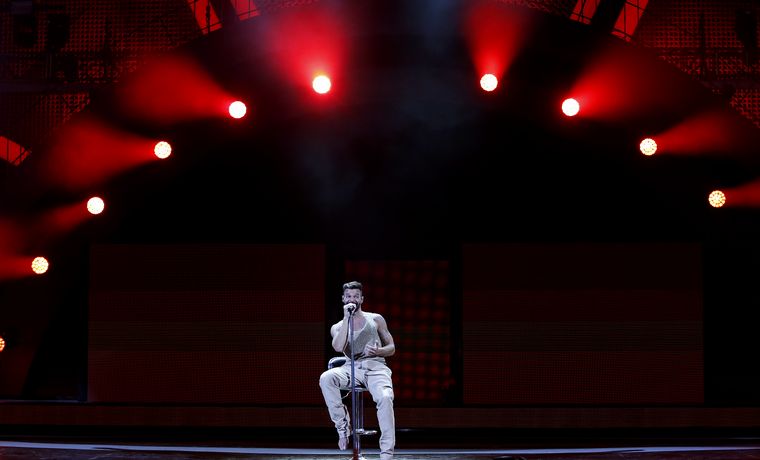 FOTO: El show de Ricky Martin en el Festival de Viña del Mar.