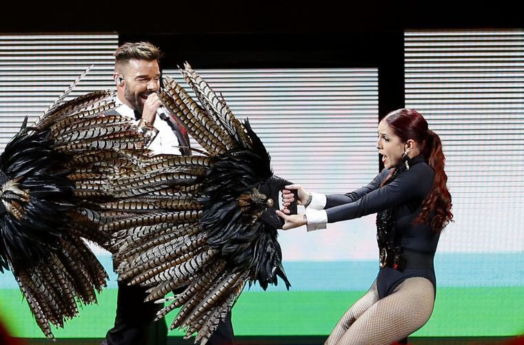 FOTO: El show de Ricky Martin en el Festival de Viña del Mar.