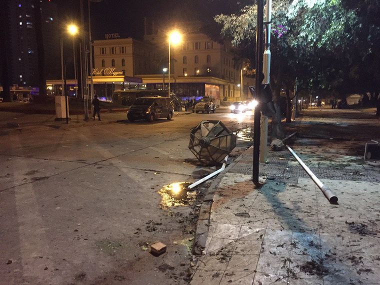 El día después de los disturbios en Viña del Mar